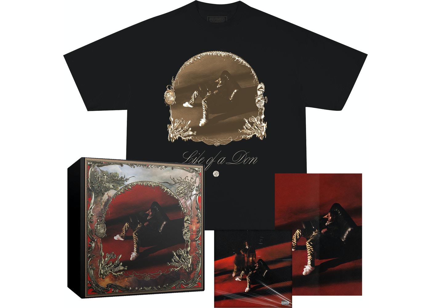 Life of a Don Album Box Set w/ T-Shirt Black by DON TOLIVER