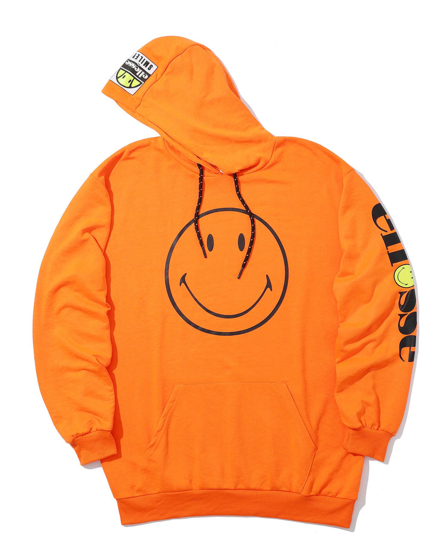 X Smiley logo hoodie by ELLESSE