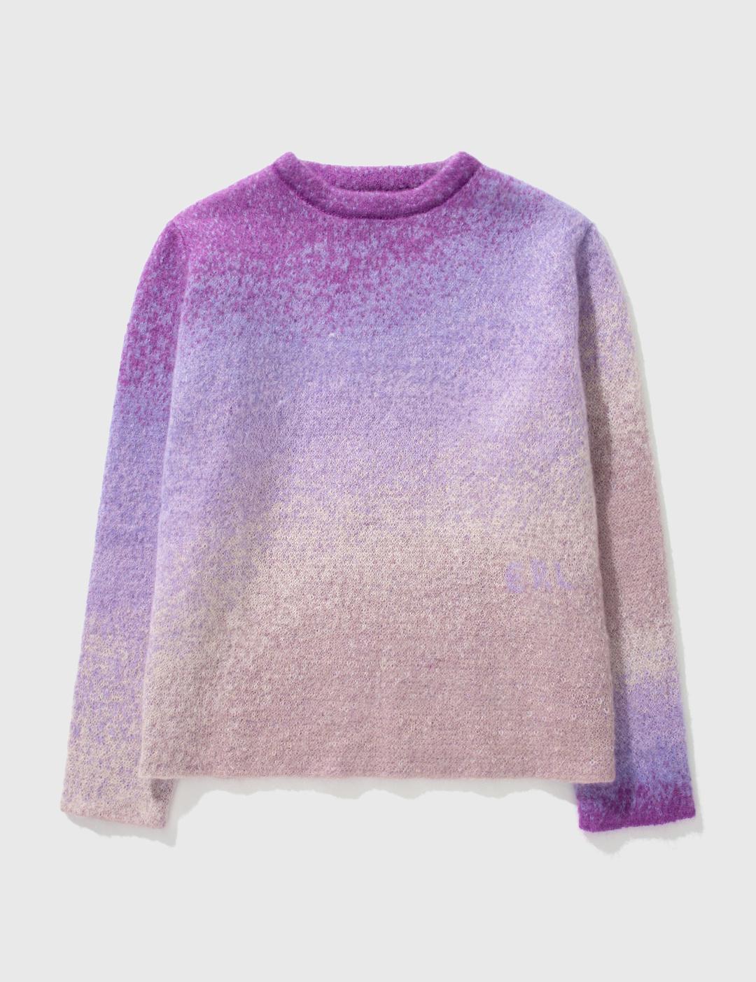 Gradient Crewneck Knitted Sweater by ERL