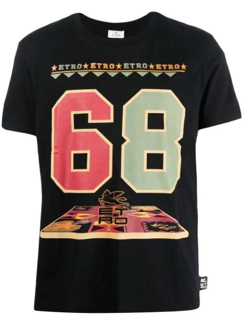 logo-print short sleeve T-shirt by ETRO | jellibeans