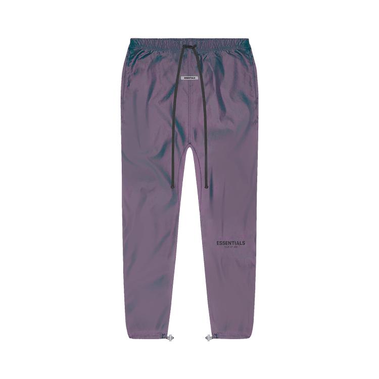 fear of god essentials iridescent nylon track pants