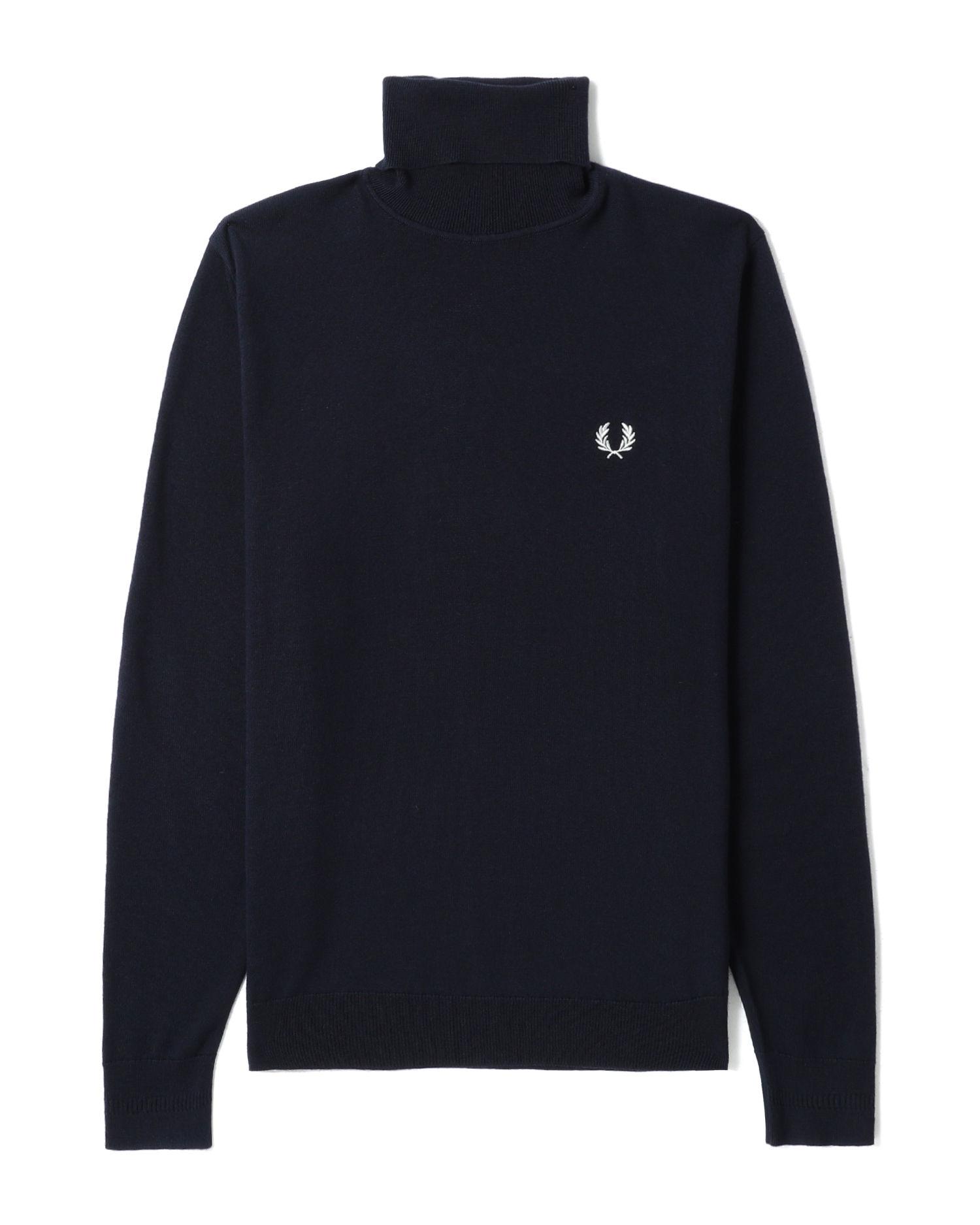 Roll neck knit jumper by FRED PERRY 