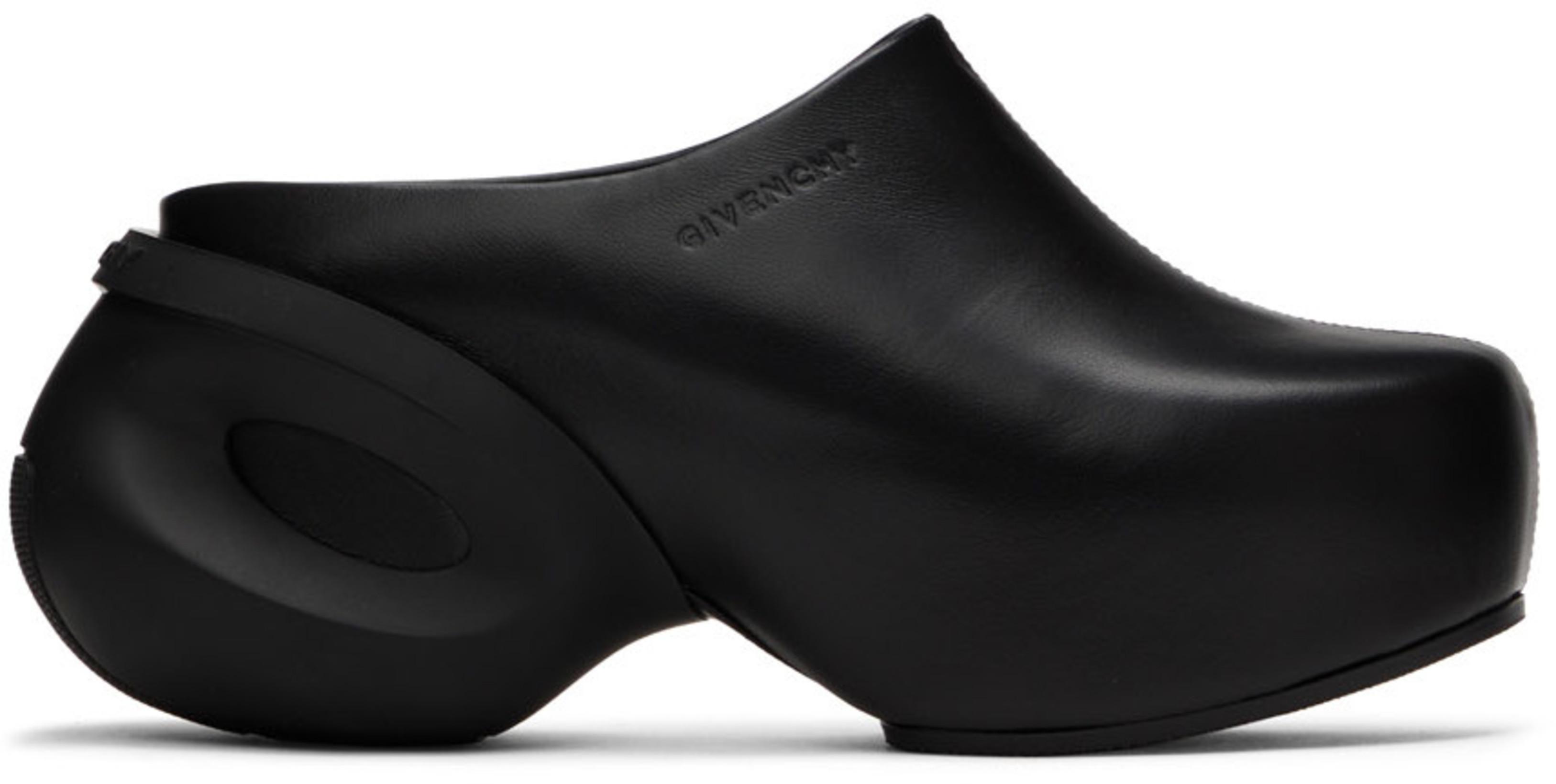 Black G Clogs by GIVENCHY