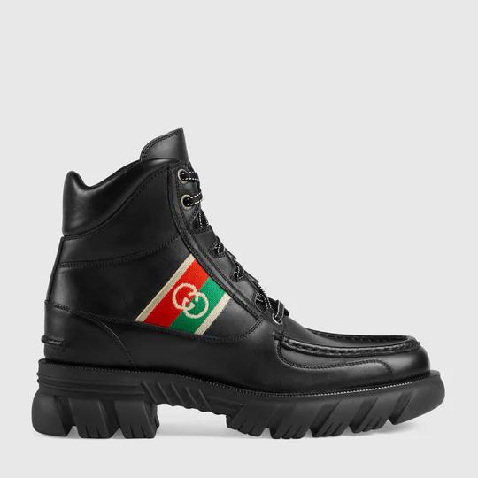 Men's ankle boot with Interlocking G in 