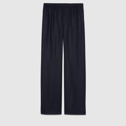 The North Face x Gucci cotton pants in blue by GUCCI | jellibeans