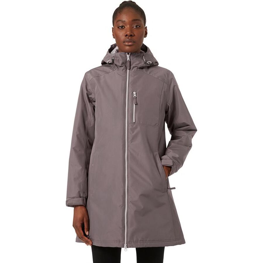 Long Belfast Winter Insulated Jacket by 