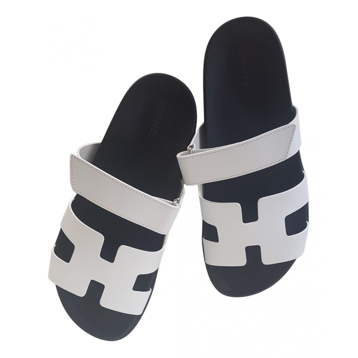 Chypre leather mules (Chypre) by HERMES | jellibeans