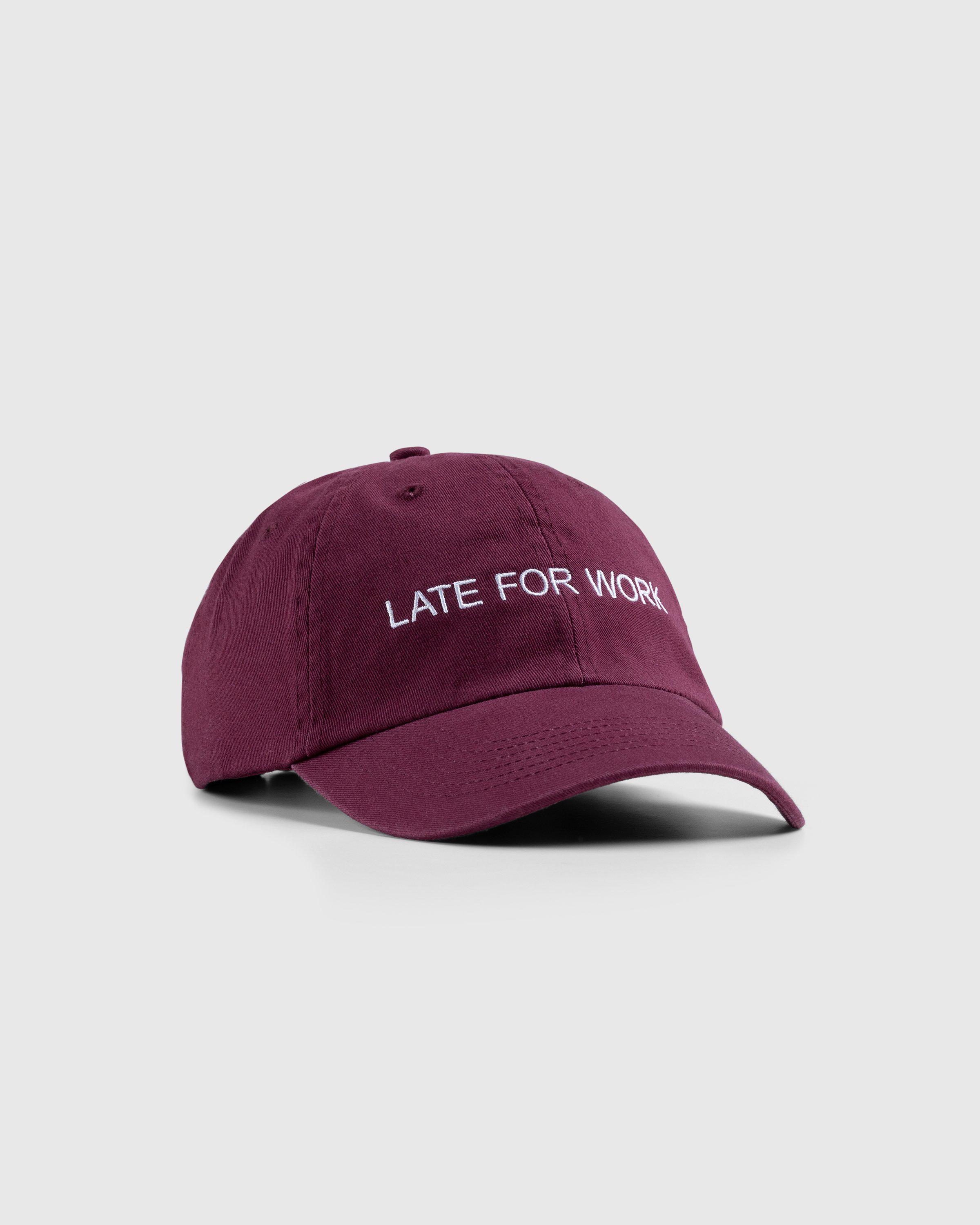 HO HO COCO – Late For Work Cap Red by HO HO COCO