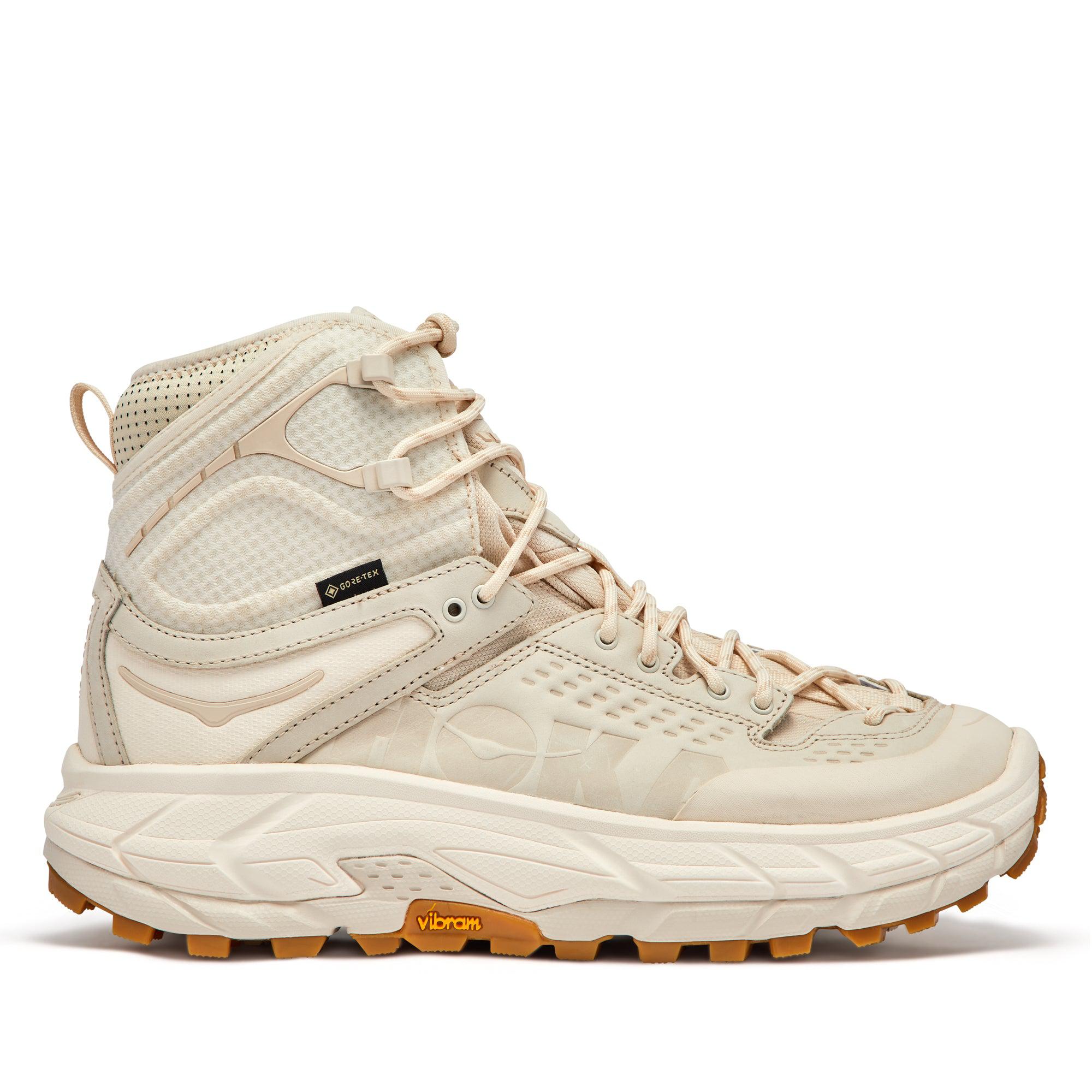 Hoka Men's Tor Ultra Hi GORE-TEX (Eggnog/Gum) by HOKA ONE ONE | jellibeans