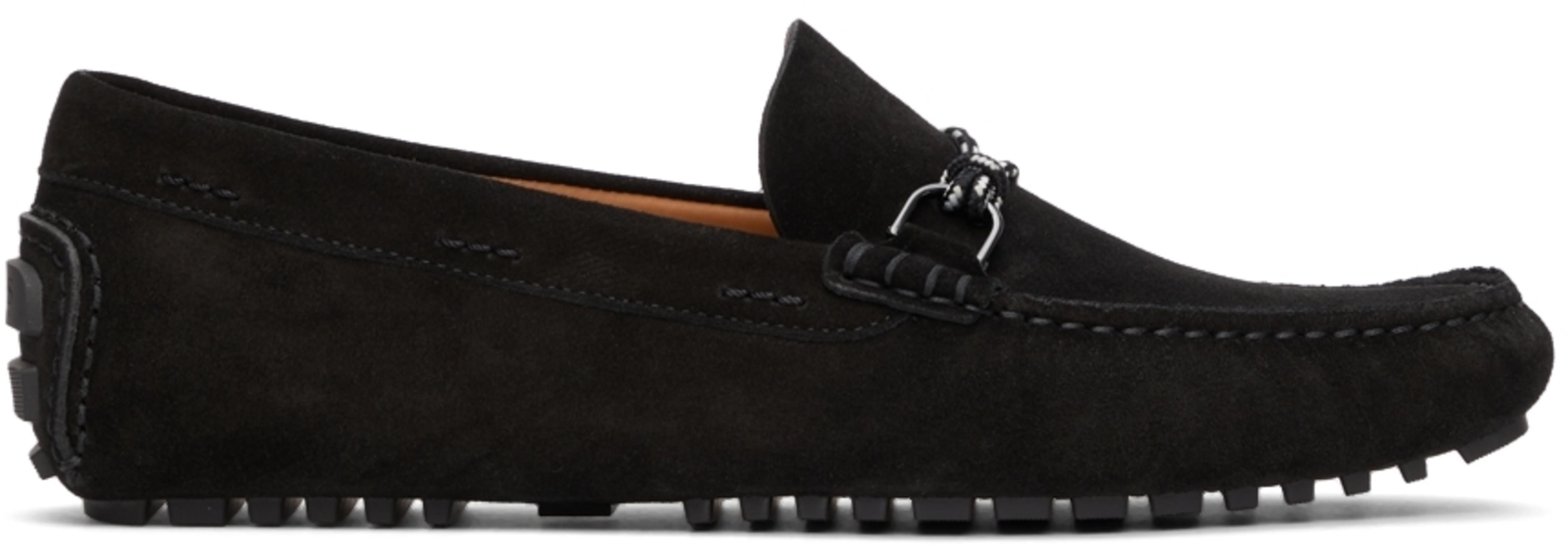 suede-leather loafers by HUGO BOSS 