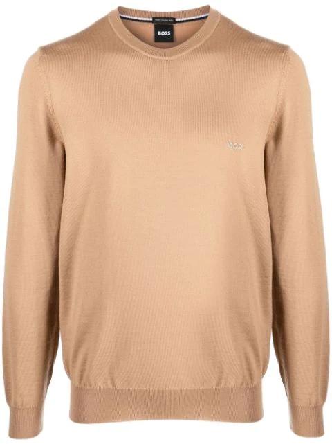 Jacquard-Knit Sweater by HUGO BOSS 