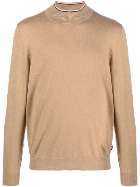 Jacquard-Knit Sweater by HUGO BOSS 