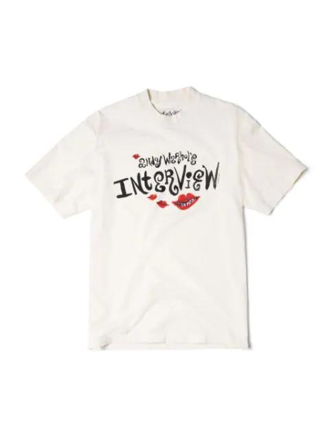 x Tabboo! Warhol Lips T-shirt by INTERVIEW MAGAZINE