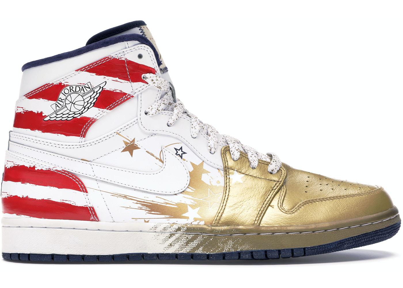 1 Retro Dave White Wings For the Future Gold by JORDAN