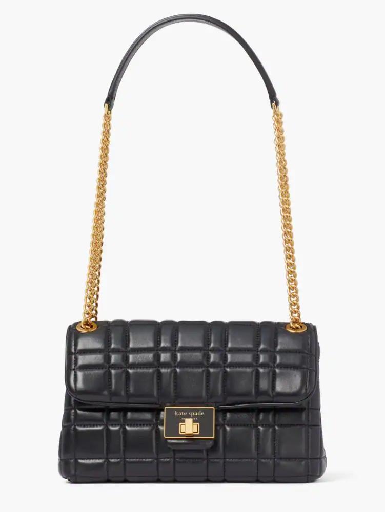 Evelyn Quilted Medium Convertible Shoulder Bag by KATE SPADE NEW YORK
