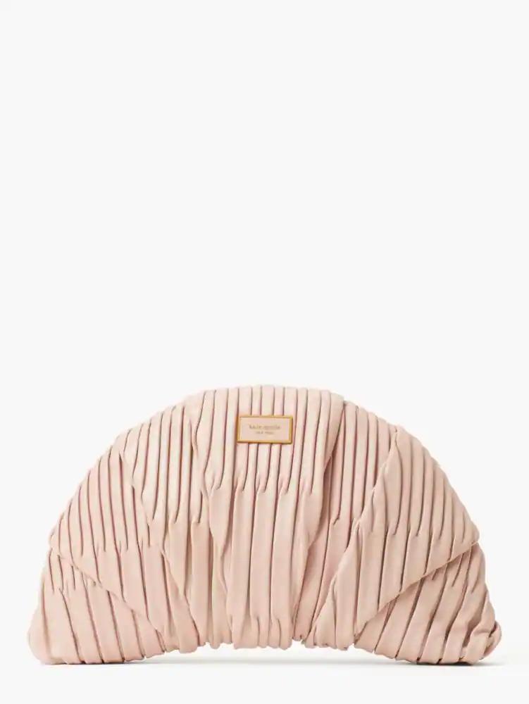 Patisserie Pleated 3d Croissant Clutch by KATE SPADE NEW YORK