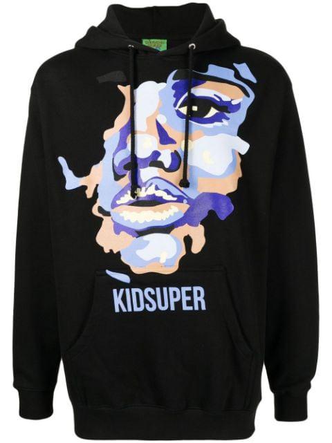 graphic-print hoodie by KIDSUPER STUDIOS