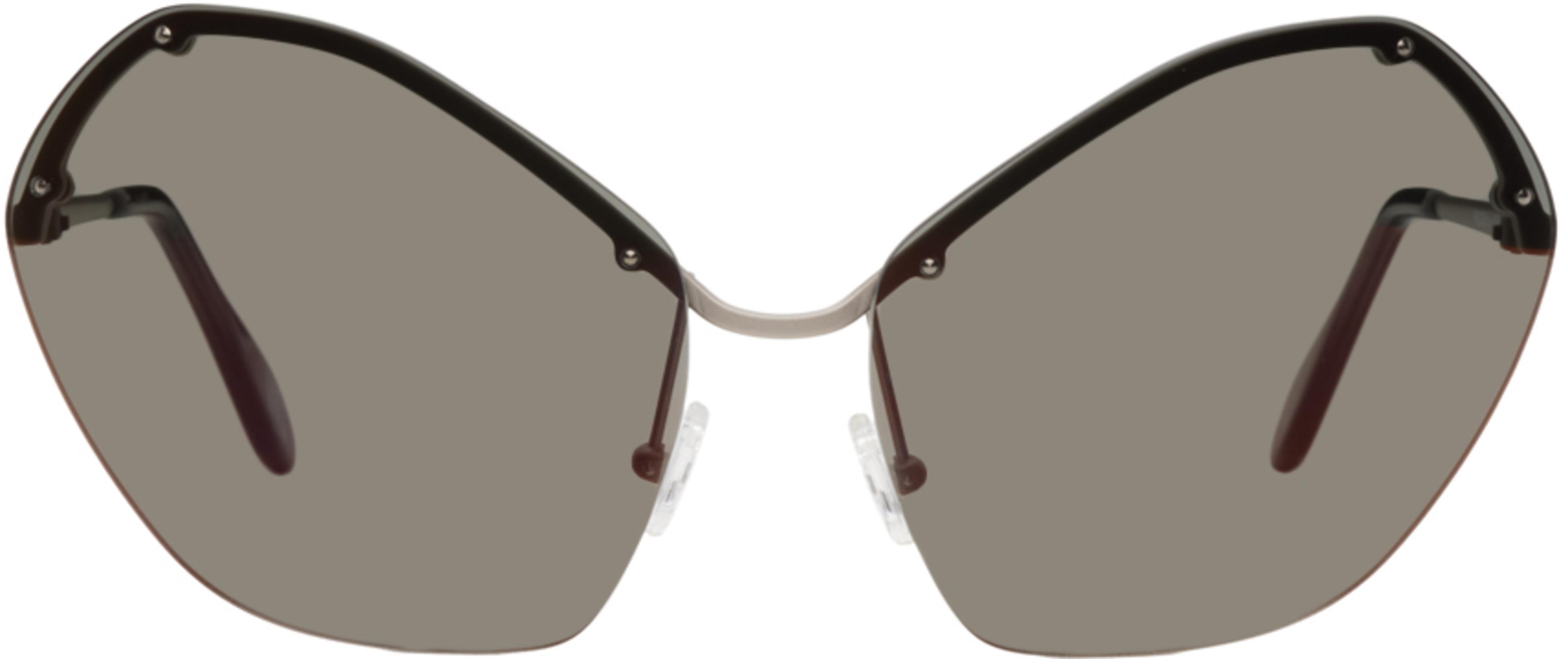 Gray Precious Sunglasses by KNWLS