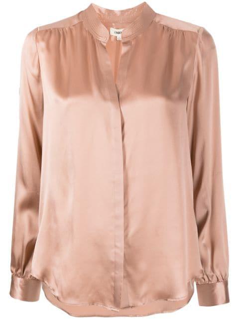 button-up silk blouse by L'AGENCE