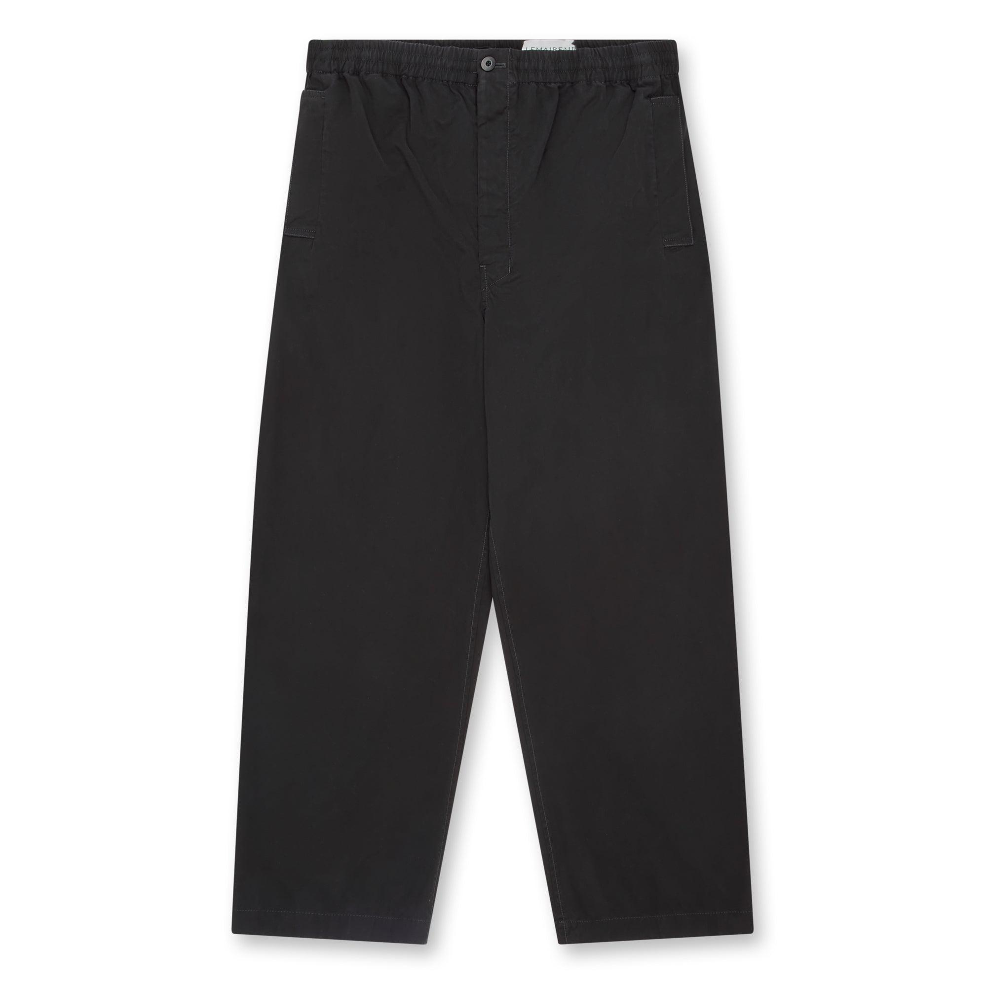 Lemaire Men's Casual Pants (Black) by LEMAIRE