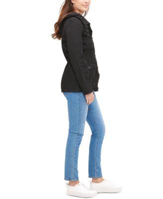 Women's Hooded Military Jacket by LEVIS | jellibeans