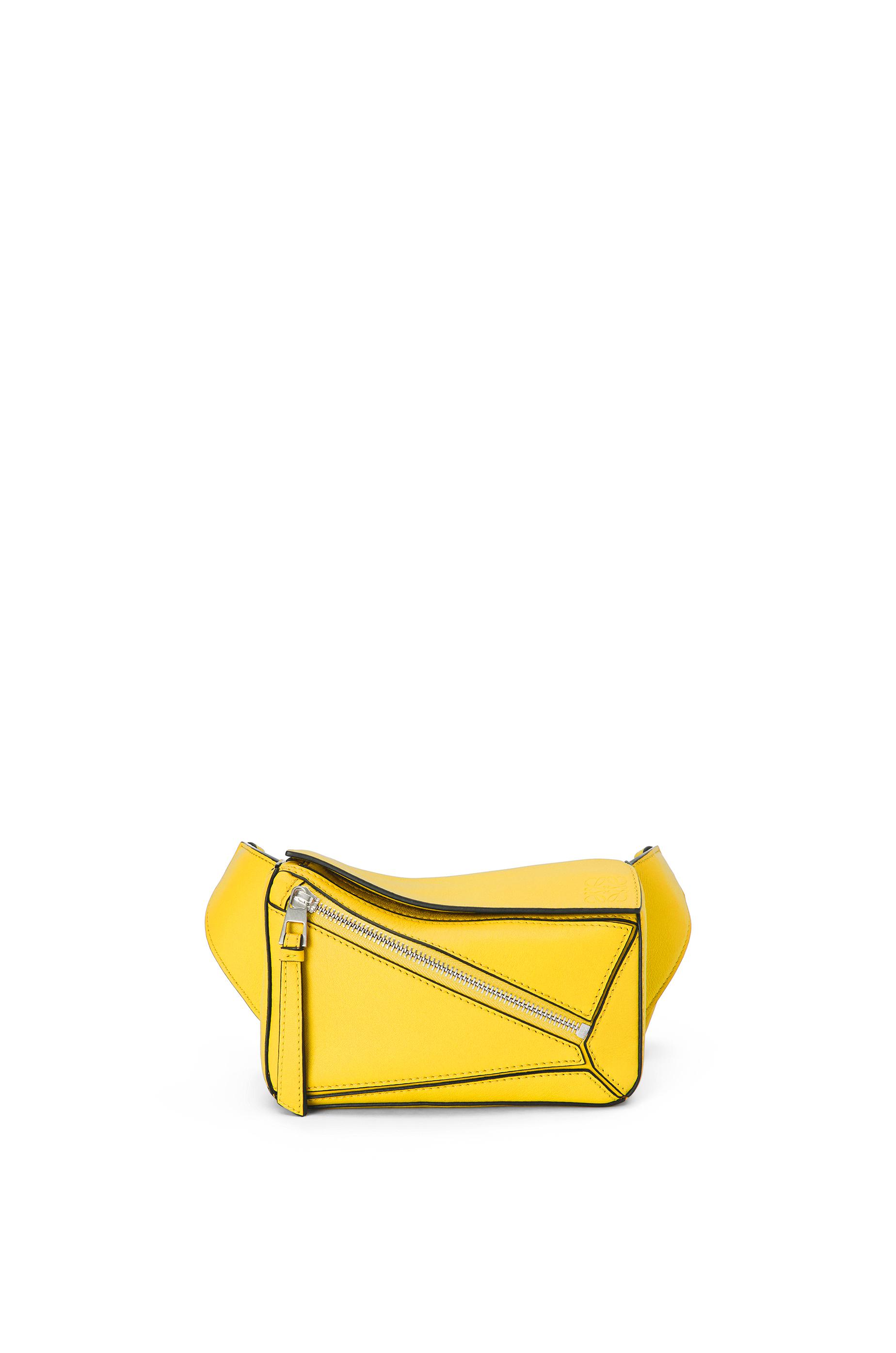 Mini Puzzle bumbag in classic calfskin by LOEWE | jellibeans