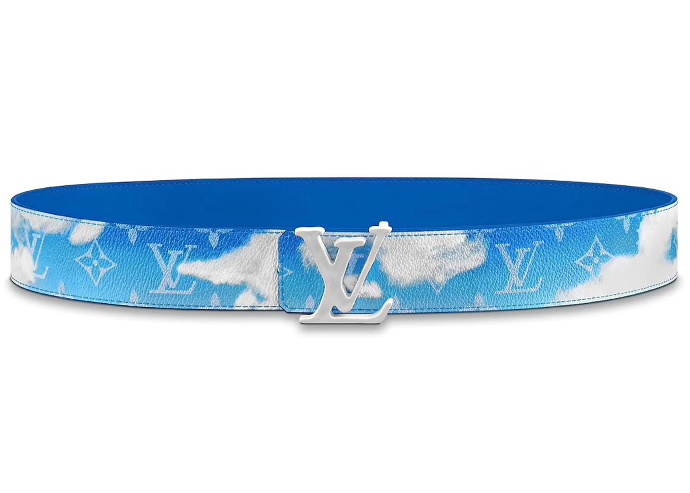 louis vuitton lv shape belt monogram