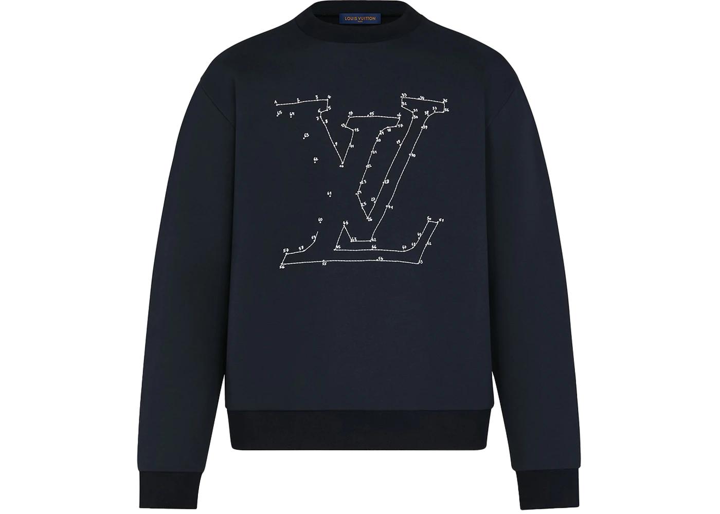 Watercolor Giant Monogram Sweatshirt 