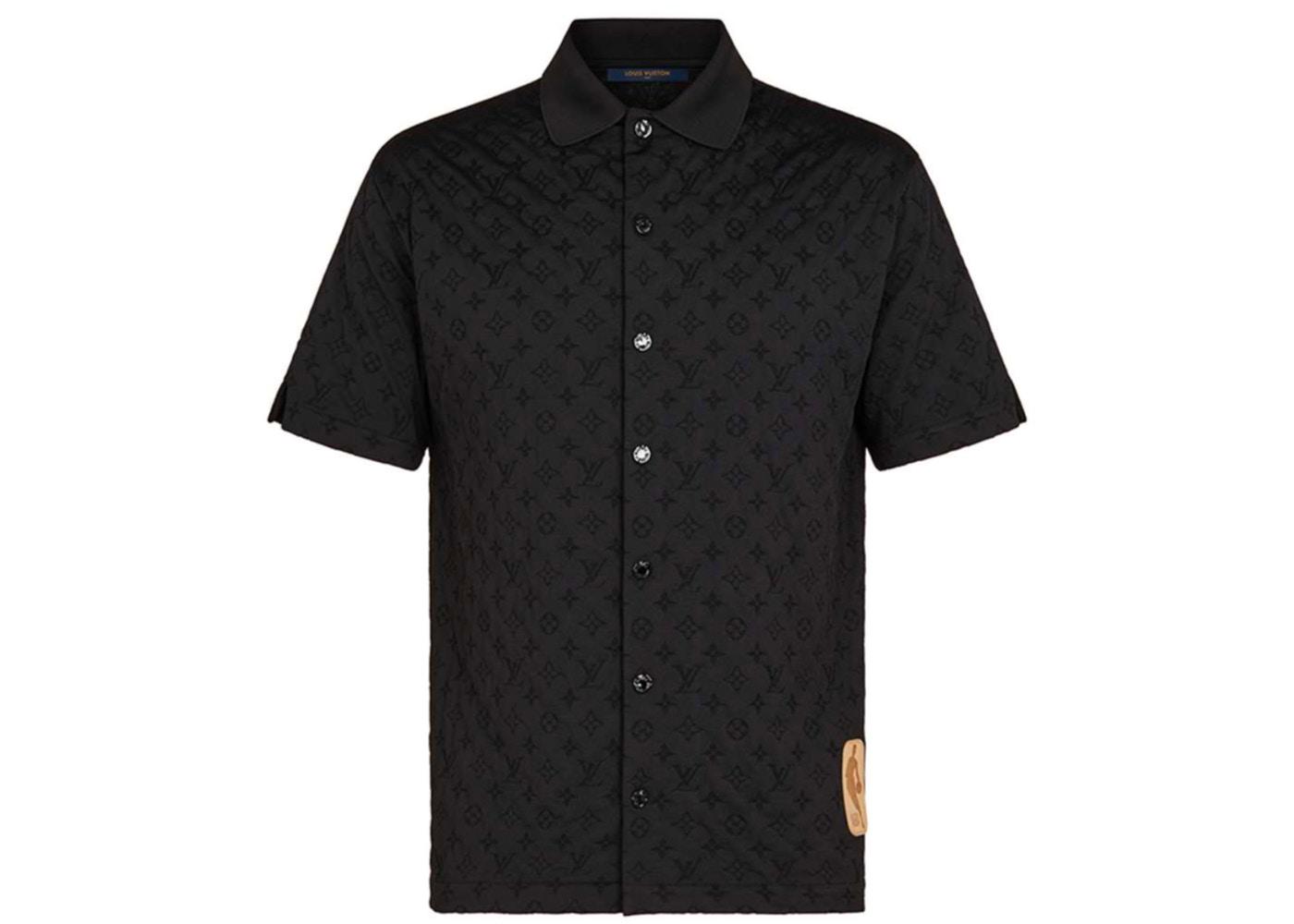 Louis Vuitton x NBA Monogram Buttoned Shirt Black by LOUIS VUITTON