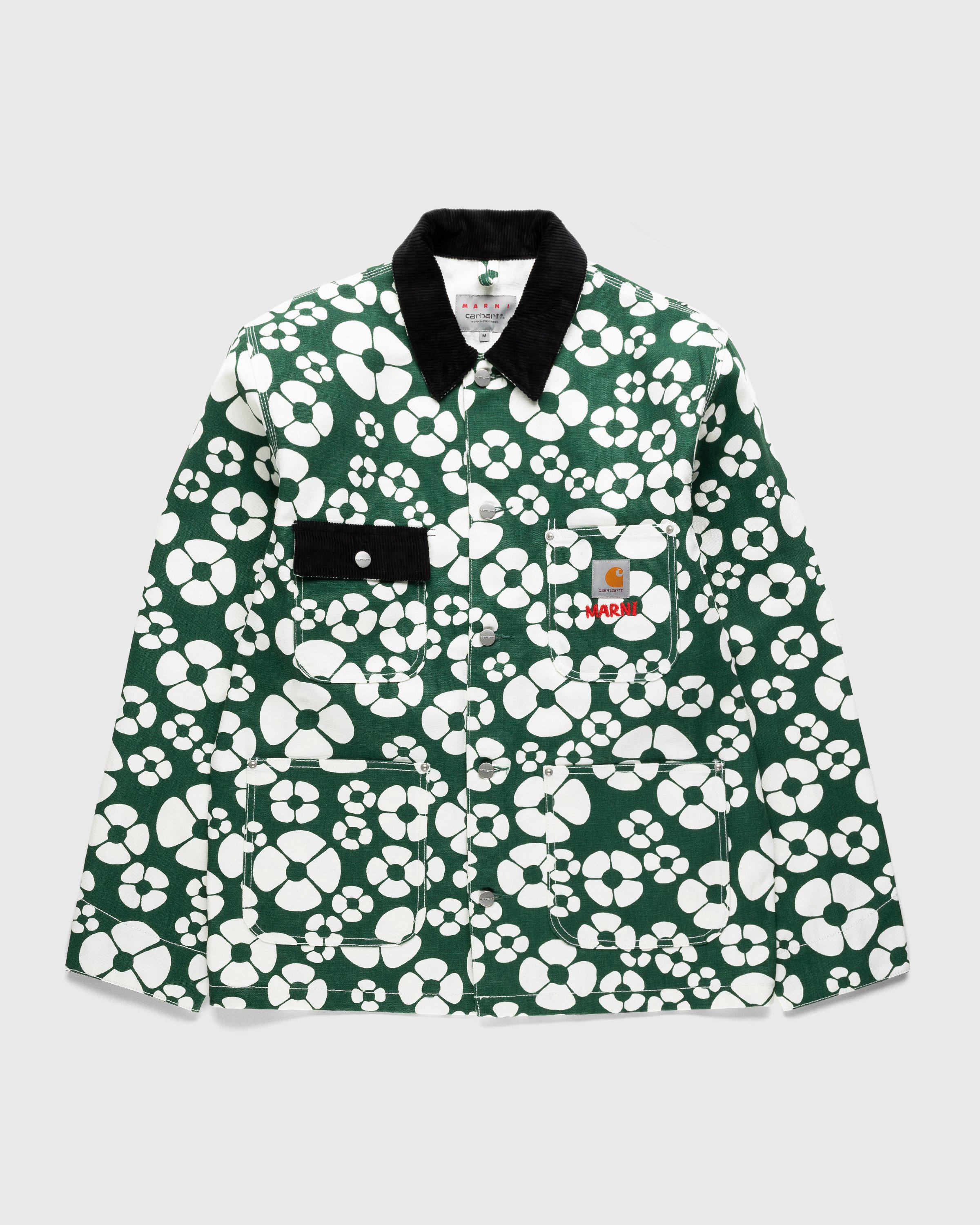 Marni x Carhartt WIP – Floral Jacket Green by MARNI X CARHARTT WIP