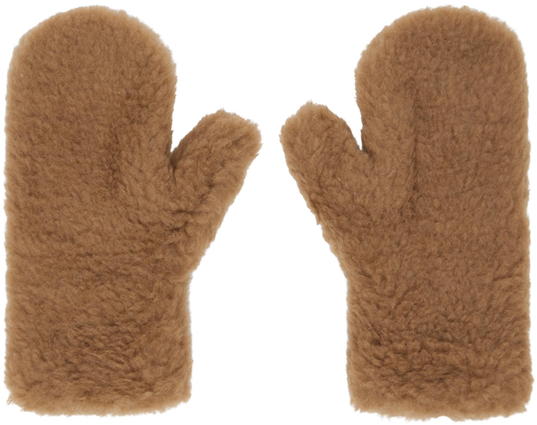 max mara camel mittens