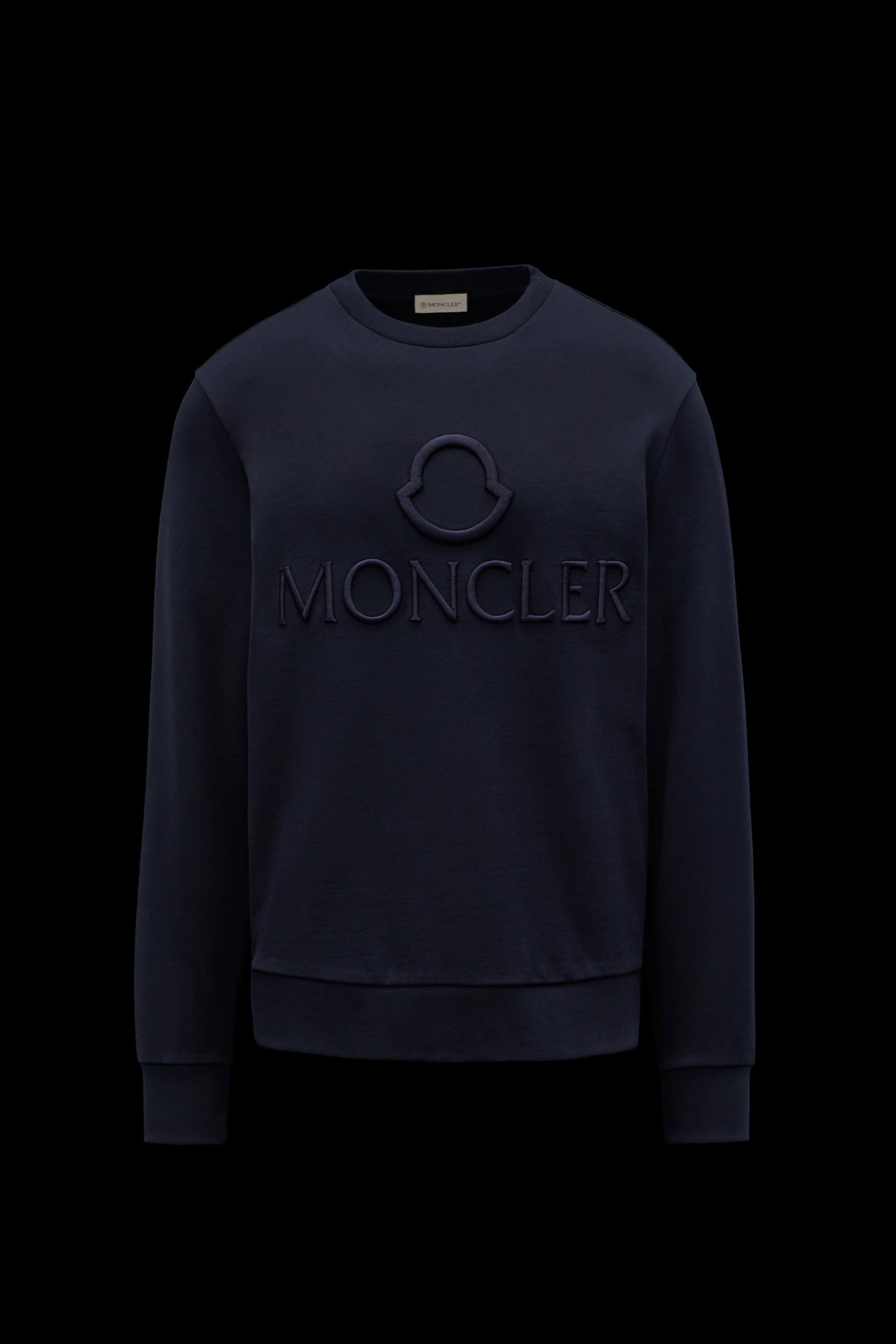 Round neck sweatshirt by MONCLER 