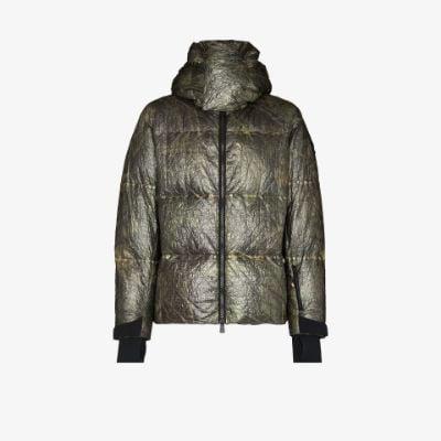 Archeological Robe Electrician green darry giubbotto padded jacket by MONCLER | jellibeans