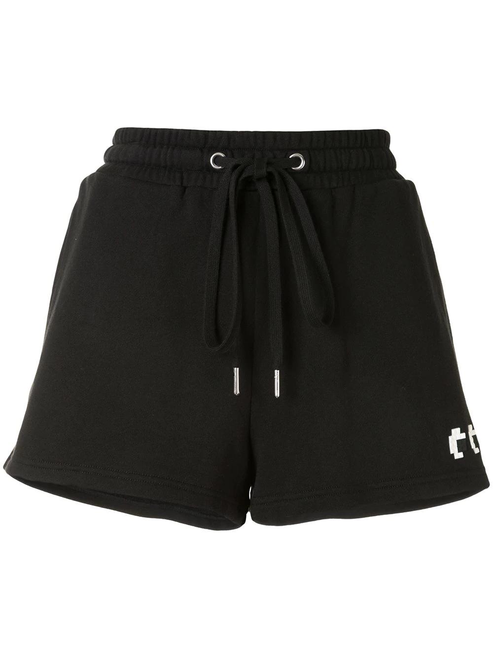 Womens Clothing Shorts Formal shorts and dress shorts Kiki de Montparnasse Lace-trimmed Biker Shorts in Black 