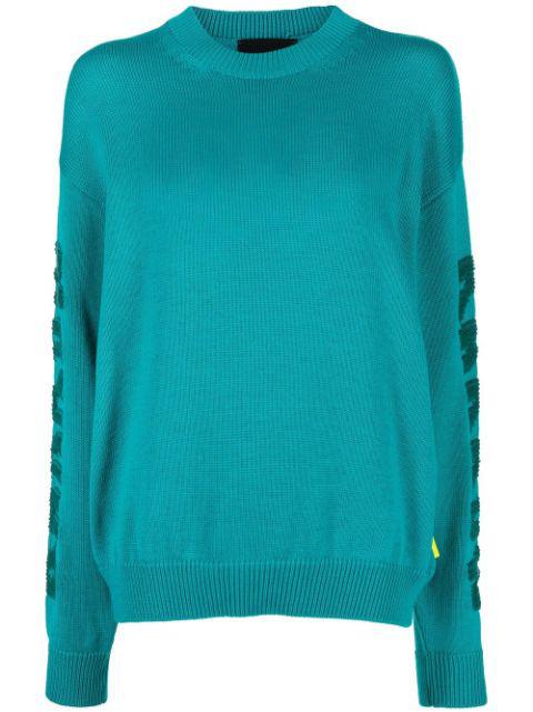 Green ApiCreated knit sweater by #MUMOFSIX
