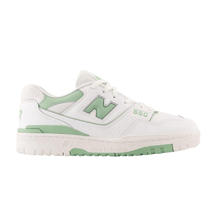 550 'White Mint Green' by NEW BALANCE