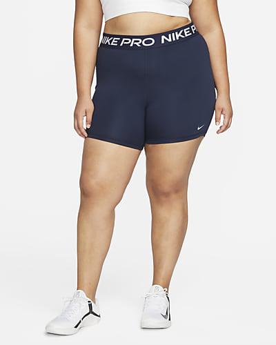 plus size nike pro shorts