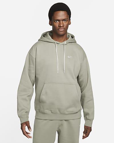 nike swoosh overhead fleece hoodie