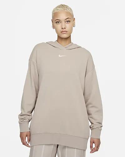 Nike sportswear essential collection women's washed fleece hoodie Clearance