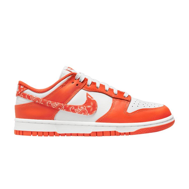 womens dunk low golden orange