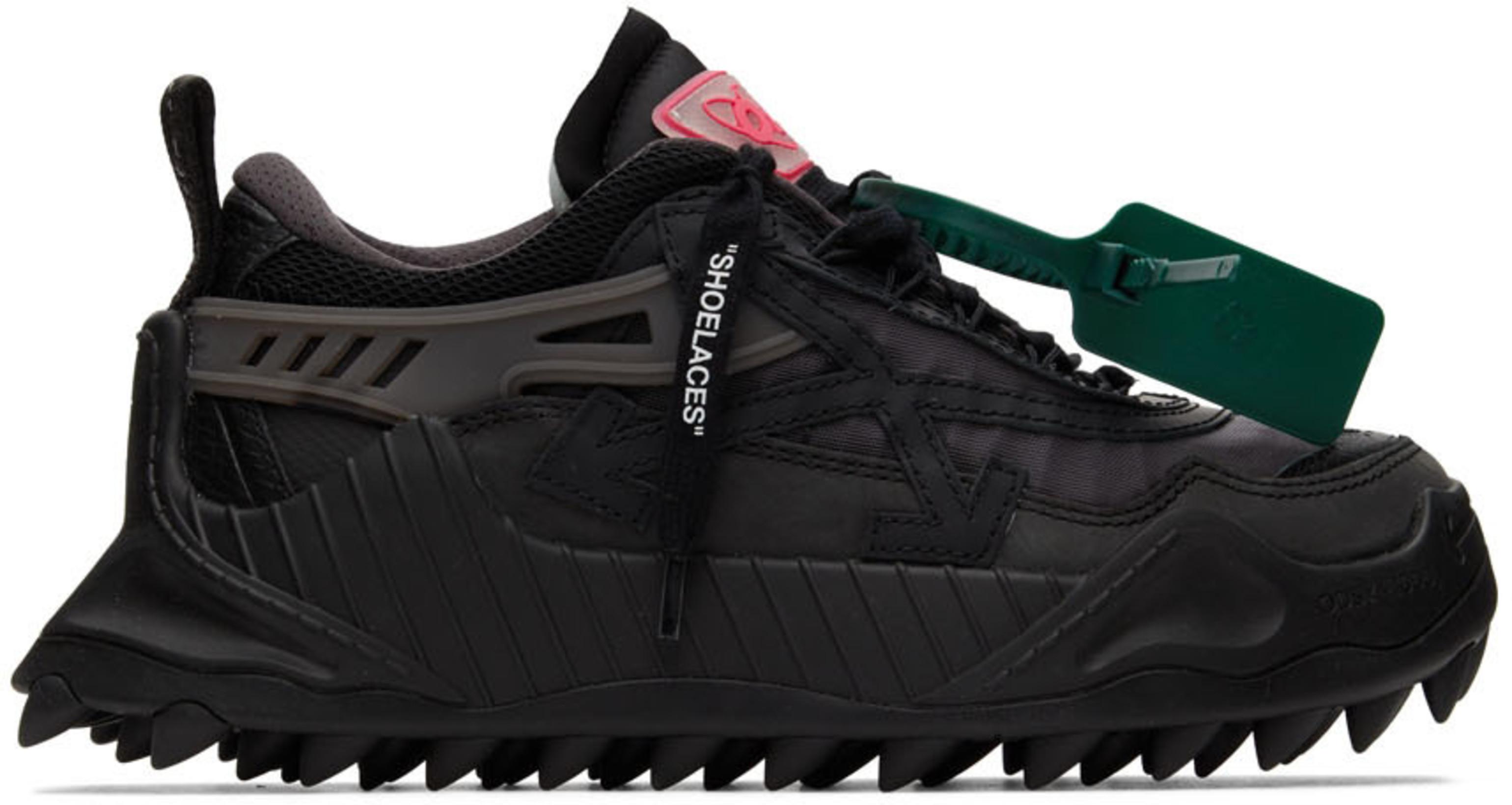 Black Odsy-1000 Sneakers by OFF-WHITE 