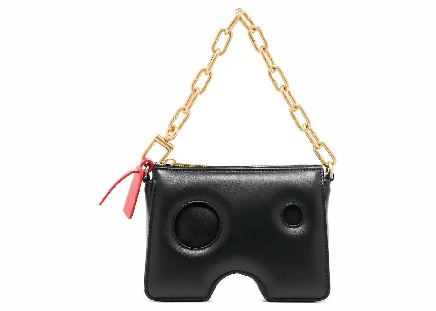 Burrow 15 Leather Mini Bag Black by OFF-WHITE | jellibeans