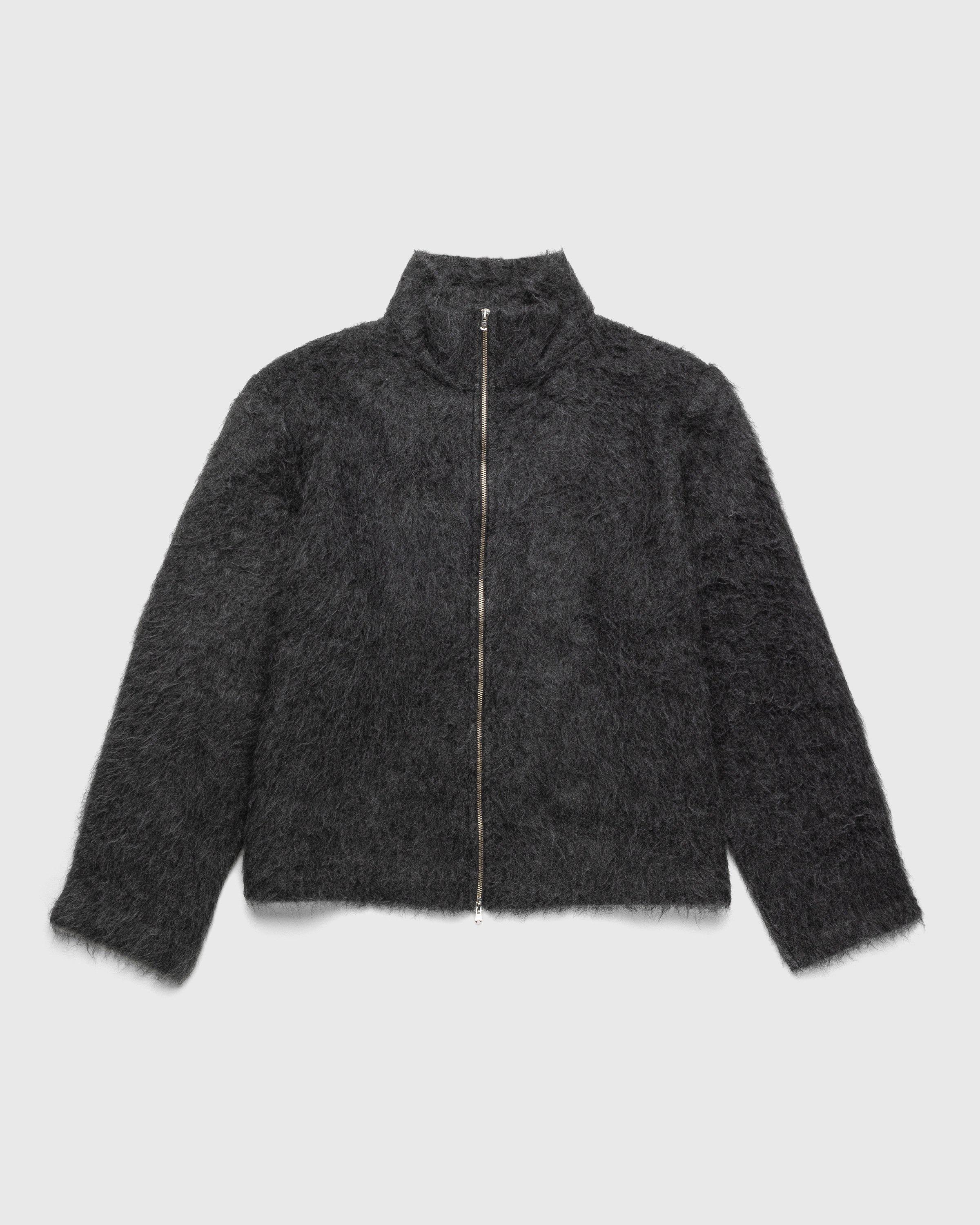 our legacy shrunken full zip polo