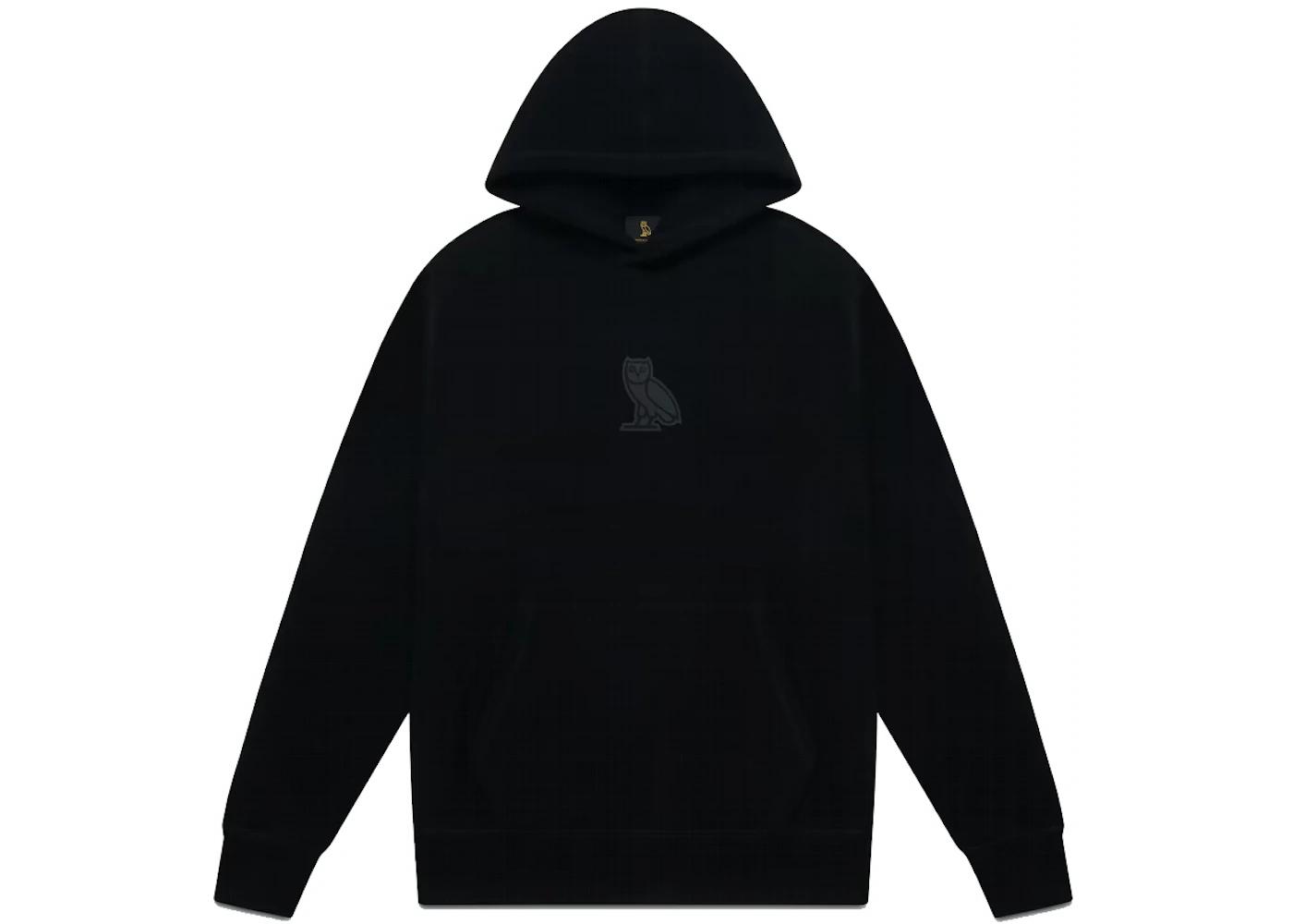 Holiday Owl Hoodie Black by OVO 
