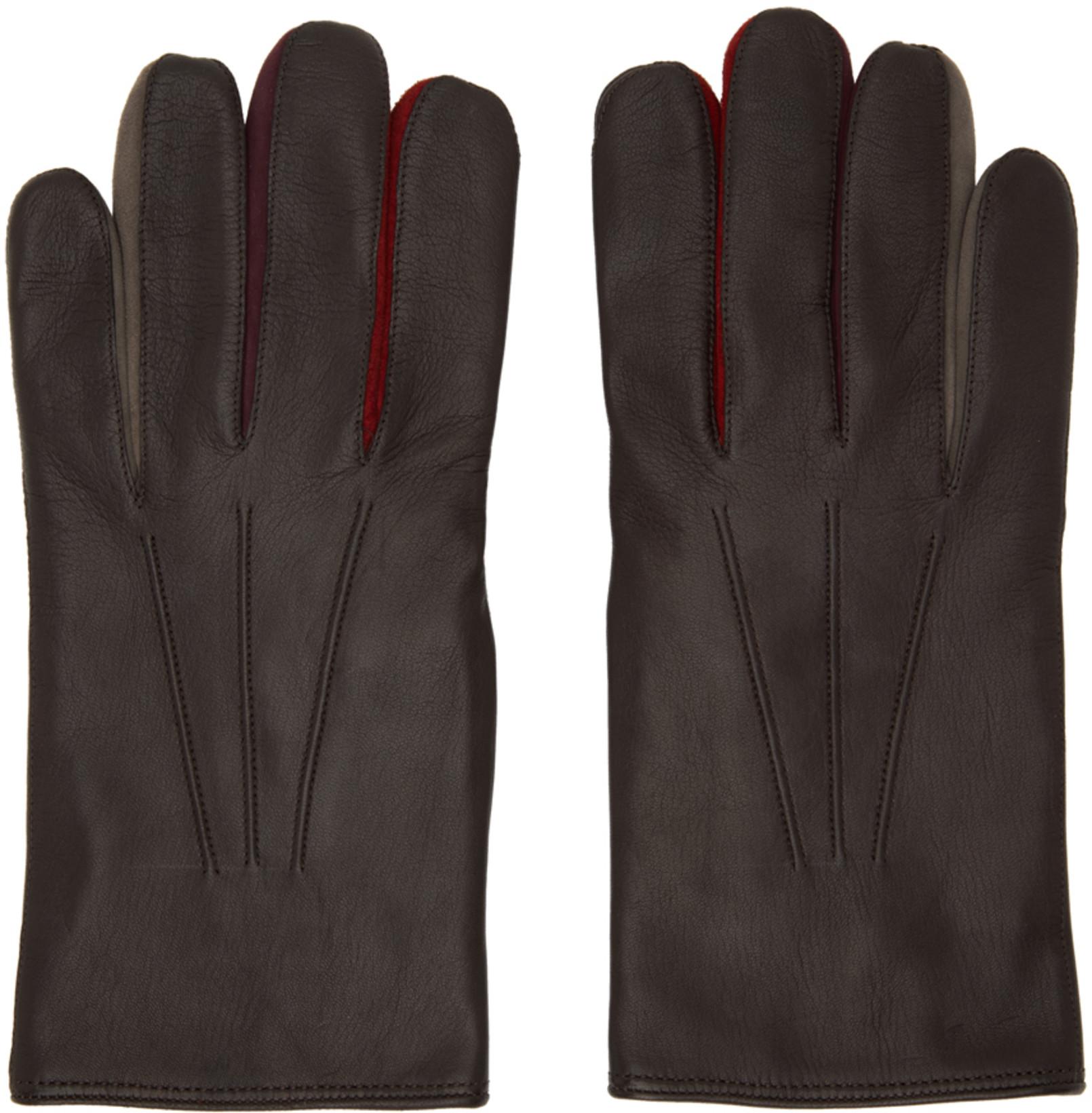 paul smith concertina gloves