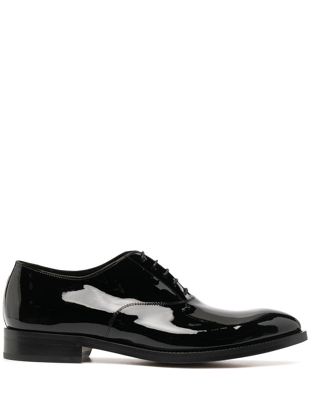 shiny lace-up oxford shoes by PAUL SMITH
