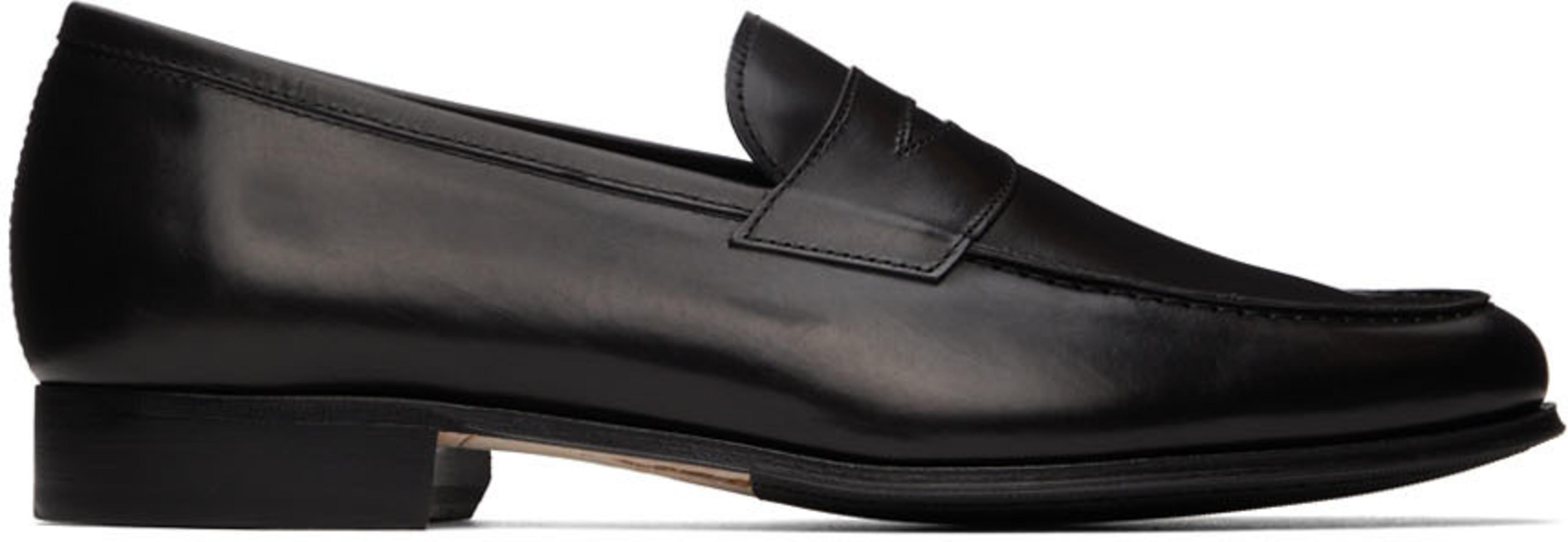 Paul Stuart Velvet Hamilton Ii Slip-on Loafers in Black for Men Mens Shoes Slip-on shoes Loafers 