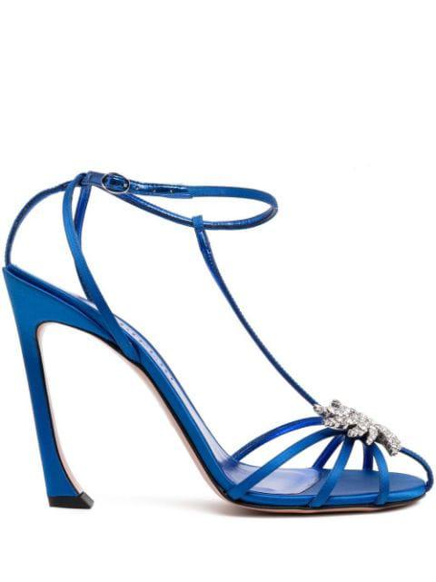 Maggio ankle-strap detail 120mm sandals by PIFERI