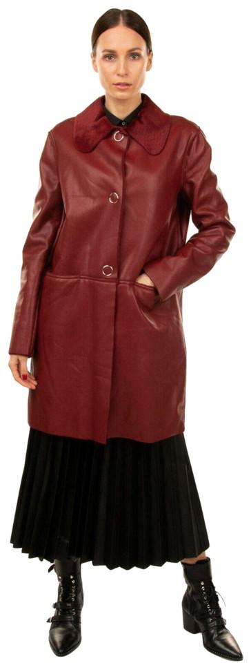 pinko red coat