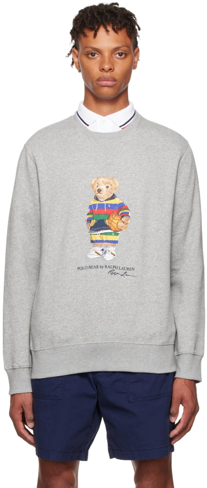 Cruise Bear motif sweatshirt by POLO 